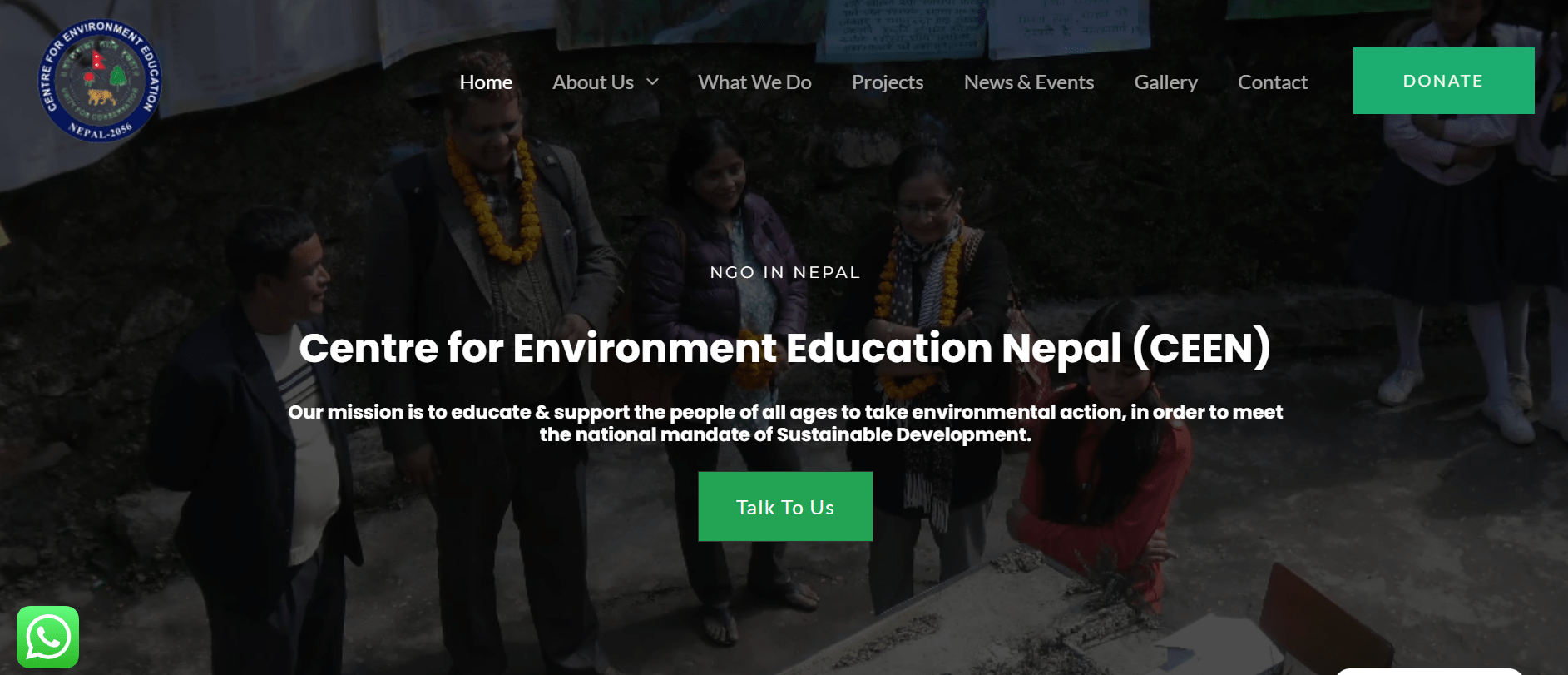 Nepal websites portfolio CEEN